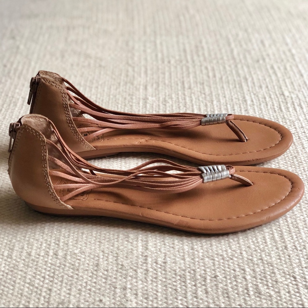 Lucky Brand Caryl strappy leather sandal